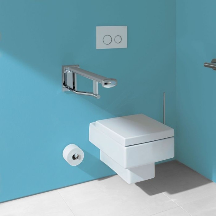 Keuco складной поручень для туалета, plan care, арт. 34903 010737