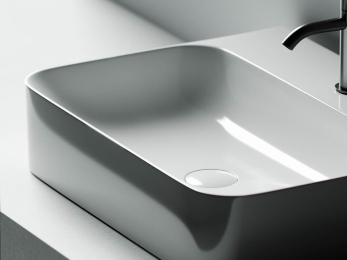 Ceramicanova раковина подвесная aura, cn2001 цвет: белый