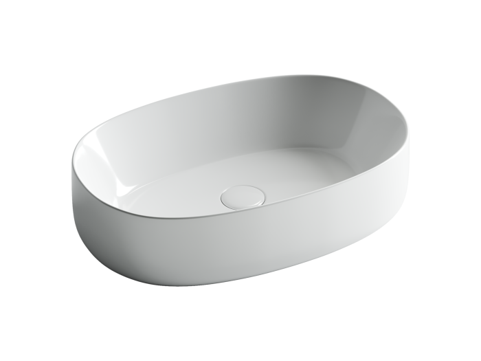 Ceramicanova раковина накладная element, cn5023 цвет: белый