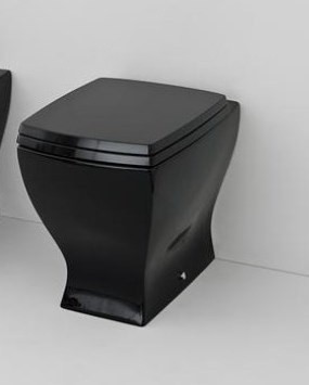 ArtCeram унитаз напольный, jzv002 03 00 jazz цвет: черный глянцевый
