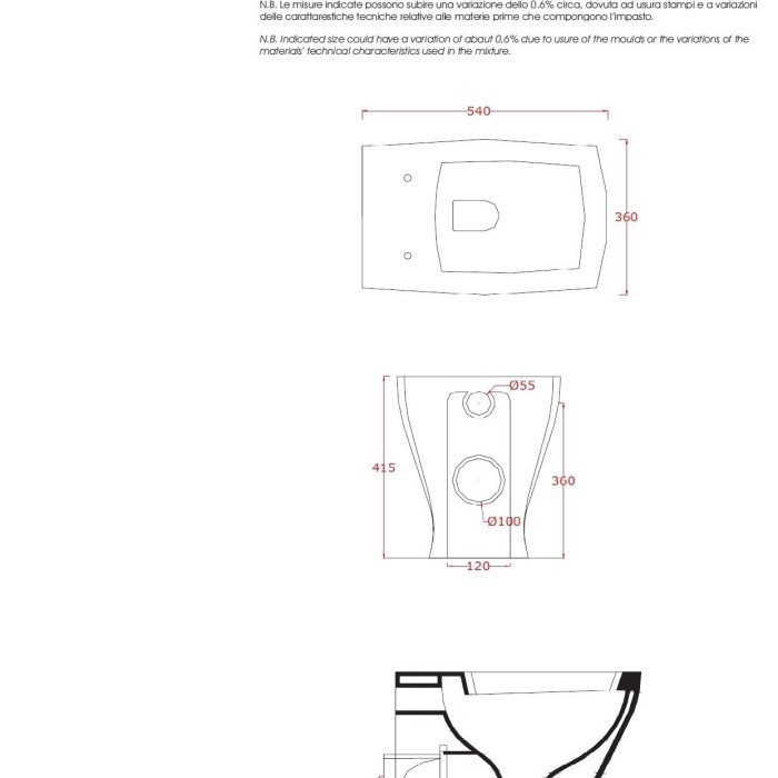 ArtCeram унитаз напольный, jzv002 03 00 jazz цвет: черный глянцевый
