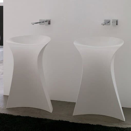 ArtCeram раковина (напольная), osl012 01 00 miss цвет: белый глянцевый