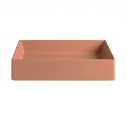 ArtCeram раковина (накладная), scl002 13 00 scalino цвет: оранжевый