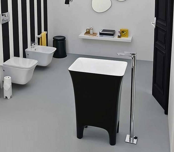 ArtCeram раковина (напольная), cwl004 01 50 cow цвет: черный