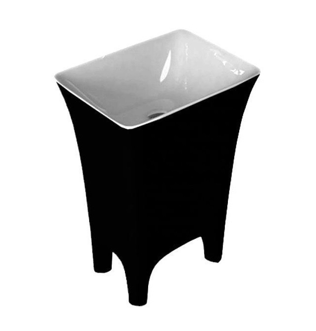 ArtCeram раковина (напольная), cwl004 01 50 cow цвет: черный