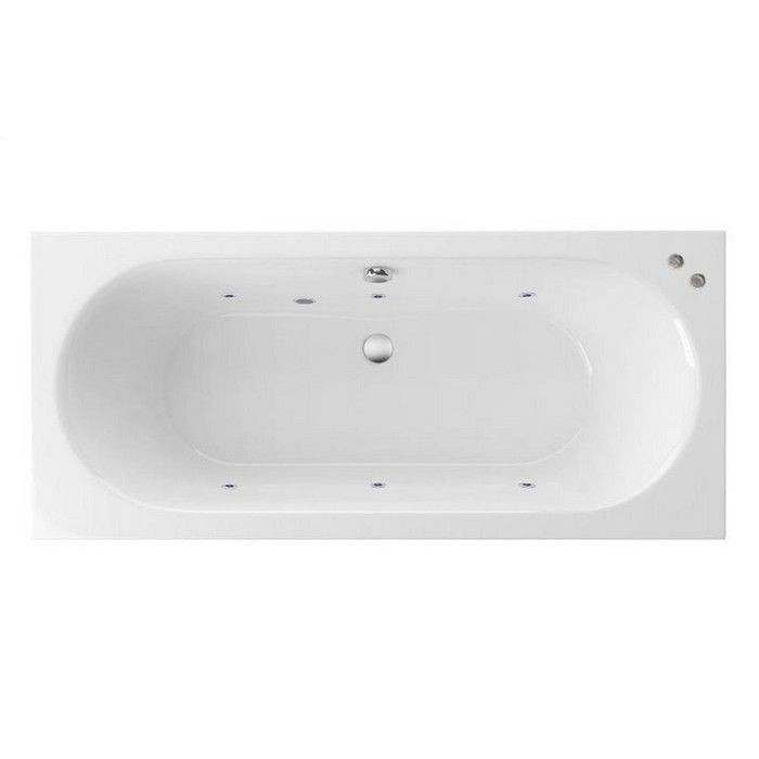 Встраиваемая ванна slim 170x75 soft, Excellent Oceana, хром арт. WAEX.OCE17S.SOFT.CR
