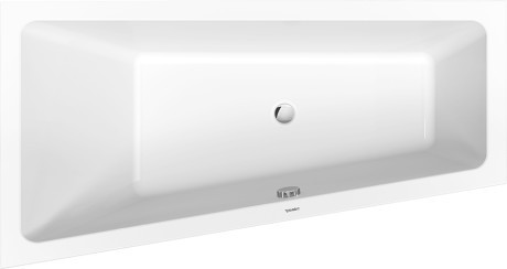 Duravit ванна встраиваемая акриловая трапециевидная 850 мм х 1600 мм х 480 мм, no.1, 700506000000000 цвет: белый глянцевый