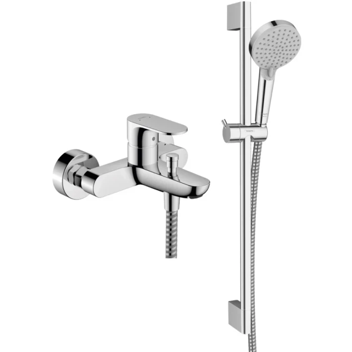 Hansgrohe смеситель для ванны, Rebris S, хром арт. SET/72440000/26275000