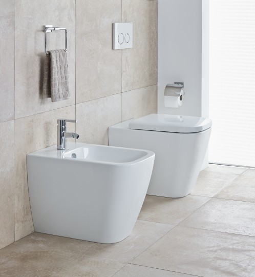 Duravit напольный приставной унитаз, happy d.2, 2159090000 цвет: белый