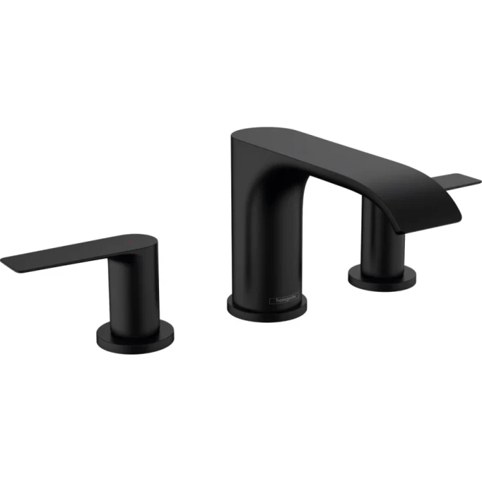 Hansgrohe смеситель для раковины с донным клапаном, Vivenis, черный арт. 75033670