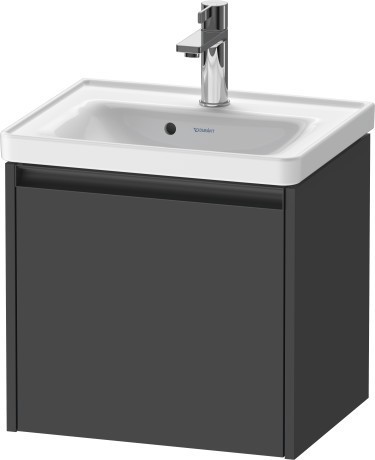 Duravit тумба подвесная под раковину 375 мм х 484 мм х 440 мм, ketho.2, k25080049490000 цвет: графит матовый