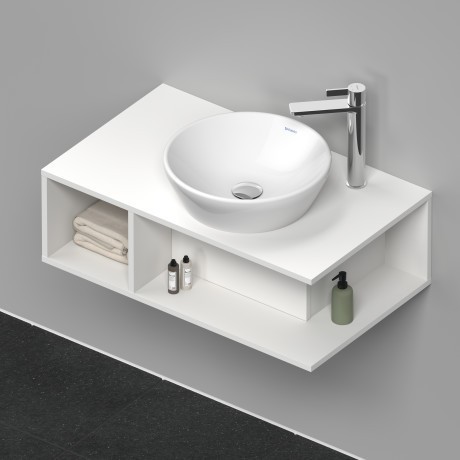 Duravit тумба подвесная под раковину 800 мм х 480 мм, d-neo, de493801818 цвет: gres pietra grey opaco