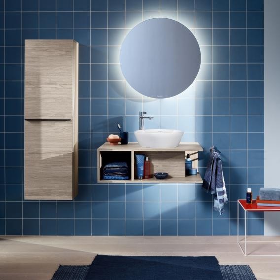 Duravit тумба подвесная под раковину 800 мм х 480 мм, d-neo, de493801818 цвет: gres pietra grey opaco