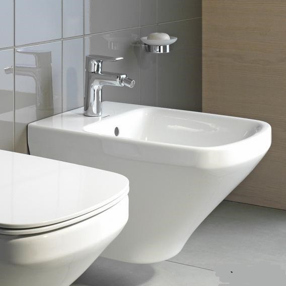 Duravit подвесное биде с переливом, с креплением, durastyle, 2287150000 цвет: белый