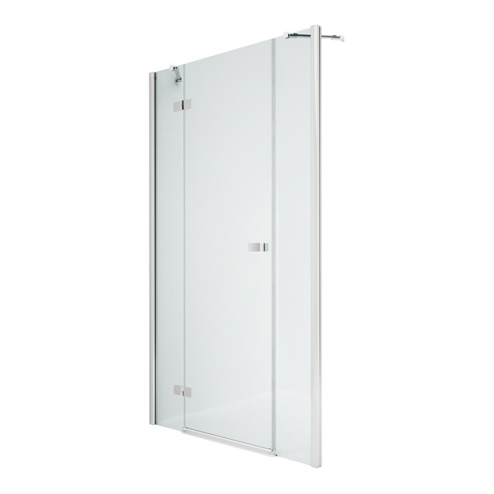 Дверь в нишу plus l 150x200, New trendy Reflexa chrome, хром арт. EXK-5080