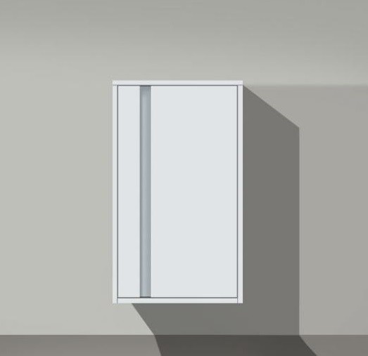 Duravit шкаф средний правый, с полками, ketho, 1266 r 18 цвет: gres pietra grey opaco