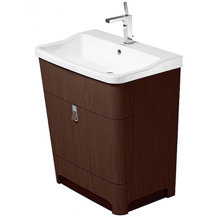 Duravit раковина полувстраиваемая 530 мм х 850 мм, esplanade, 2622850000 цвет: белый