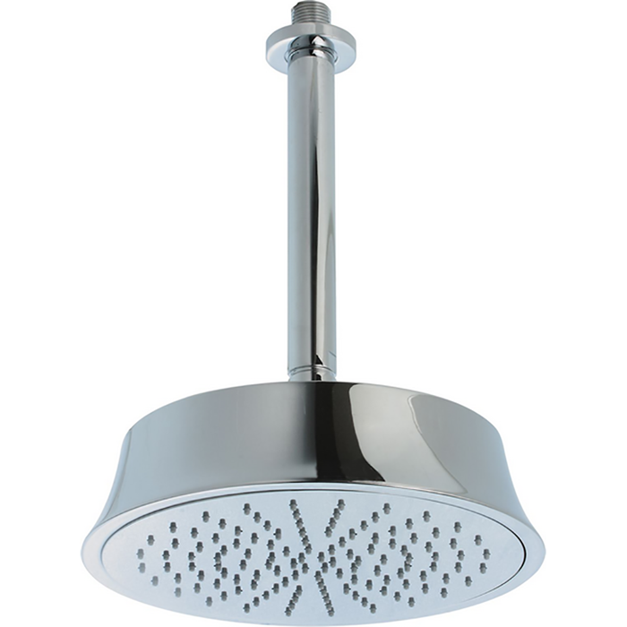 Cisal верхний душ d220 мм с потолочным держателем l270 мм ds01328021 shower, цвет: хром
