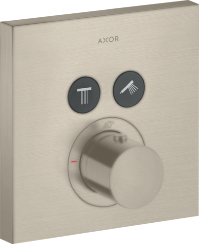 AXOR термостат для душа, ShowerSelect, никель арт. 36715820