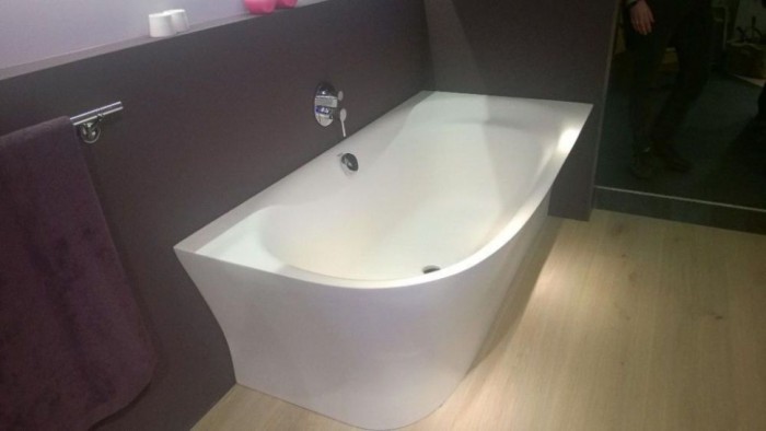 Duravit ванна из композитного материала угловая 1900 х 485, cape cod, 700363000000000 цвет: белый