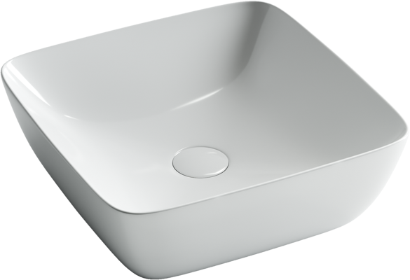 Ceramicanova раковина накладная form, cn2002 цвет: белый