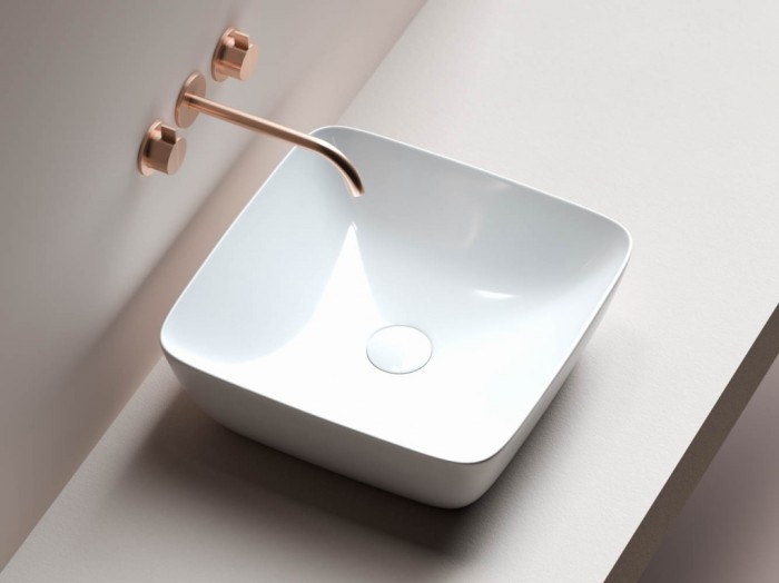 Ceramicanova раковина накладная form, cn2002 цвет: белый