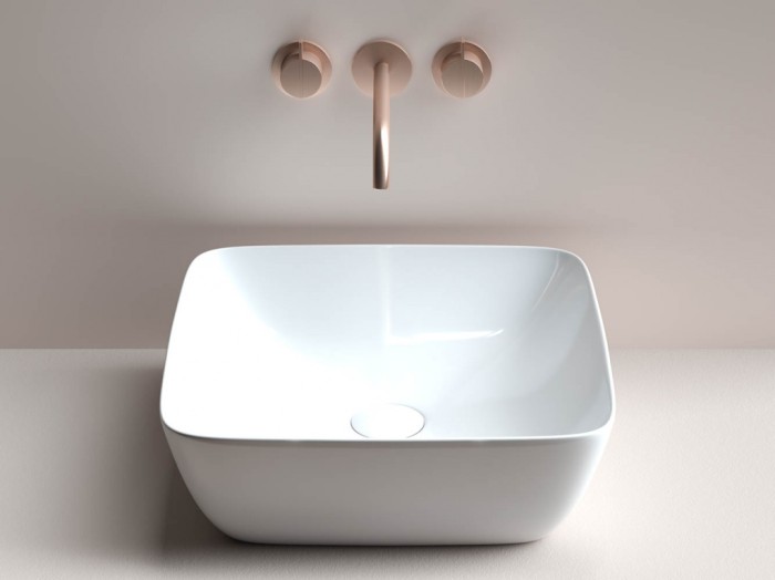 Ceramicanova раковина накладная form, cn2002 цвет: белый