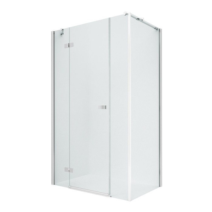 Душевое ограждение plus l 110x100x200, New trendy Reflexa chrome, хром арт. EXK-5096