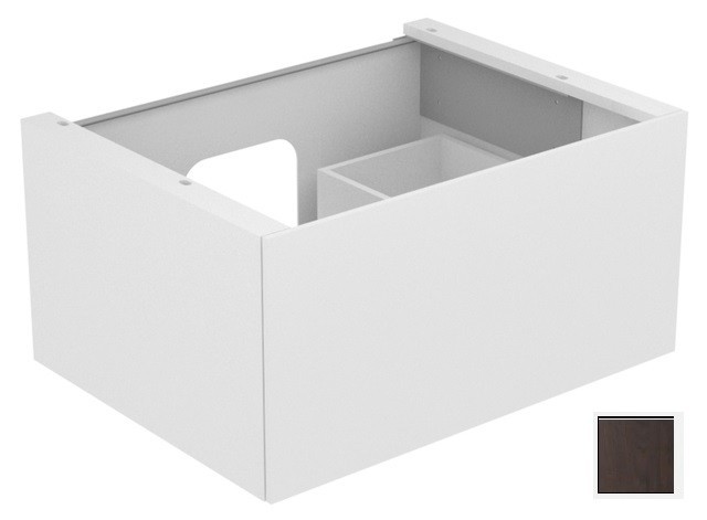 Keuco тумба подвесная под раковину с одним выдвижным фронтом, edition 11, табачный дуб арт. 31341 850000