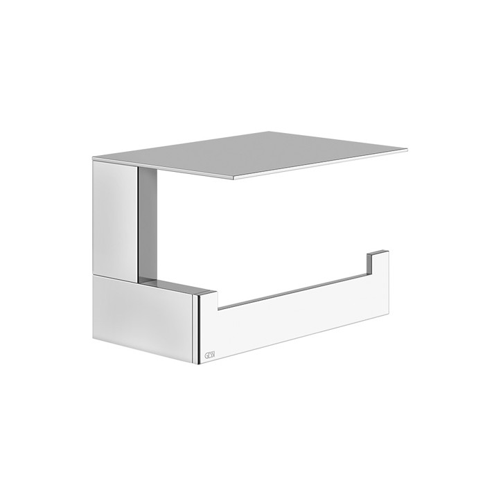 Gessi Держатель для туалетной бумаги с крышкой, подвесной, Rettangolo, 20849#031 цвет: хром