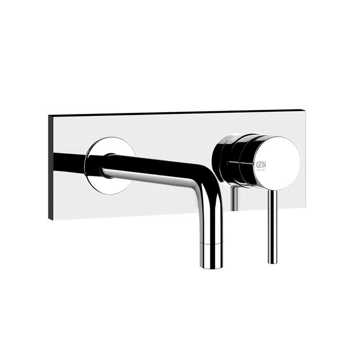 Gessi Смеситель для раковины, встраиваемый, излив: 21.2см., Emporio Via tortona, 44827#031 цвет: хром