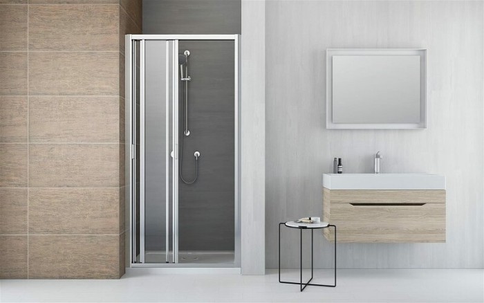 Radaway душевая дверь dw 100 профиль хром стекло прозрачное, Evo - 335100-01-01