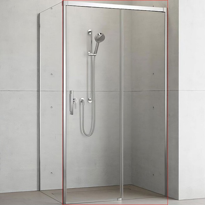 Radaway душевая дверь kdj 120 r профиль хром стекло прозрачное, Idea - 387042-01-01R
