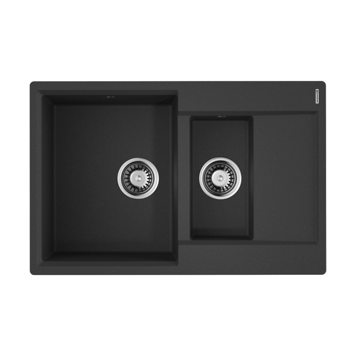 Omoikiri кухонная мойка Daisen 78-2, черный арт. 4993334