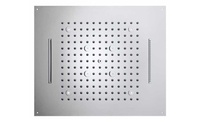 Bossini верхний душ 4 режима с led подсветкой, dream, хром арт. h38918.030