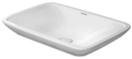Duravit раковина встраиваемая сверху puravida 70х46см, pura vida, 0369700000 цвет: белый