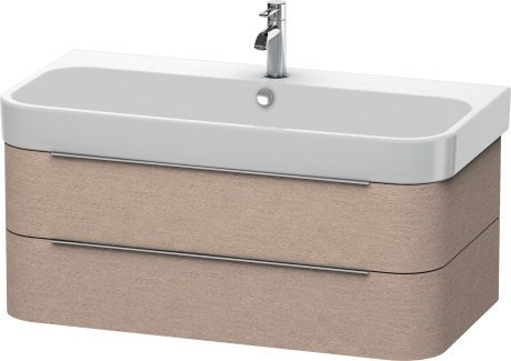 Duravit тумба подвесная под раковину, happy d.2, h2636601111 цвет: дуб кашемировый
