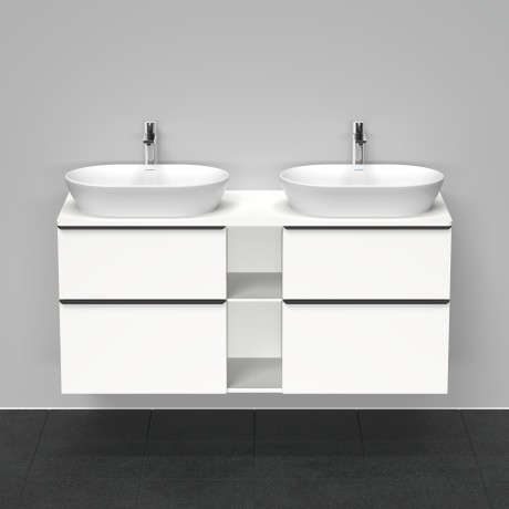 Duravit тумба подвесная под раковину 1400 мм х 550 мм, d-neo, de4970b1818 цвет: gres pietra grey opaco