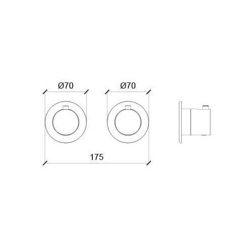 Almar смеситель для душа modular, арт. e180132.mw