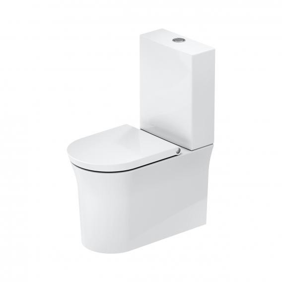 Duravit унитаз напольный 370 мм х 650 мм, с вертикальным смывом, vario, с hygieneflush, с креплением, white tulip, 2197090000 цвет: белый