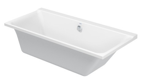 Duravit акриловая ванна 1700 х 750 c наклоном для спины справа, p3 comforts, 700376000000000 цвет: белый