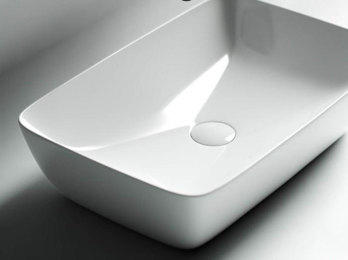 Ceramicanova раковина накладная form, cn2003 цвет: белый