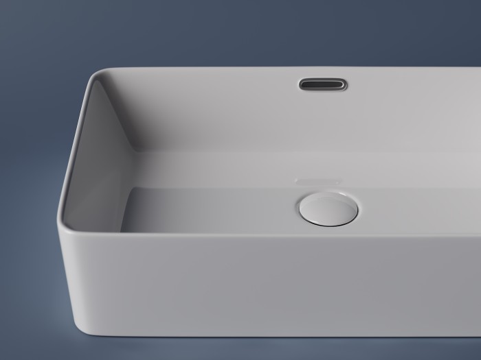 Ceramicanova раковина накладная element, cn5025 цвет: белый