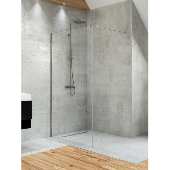 Душевое ограждение 70x200, New trendy Velio, хром арт. D-0132B