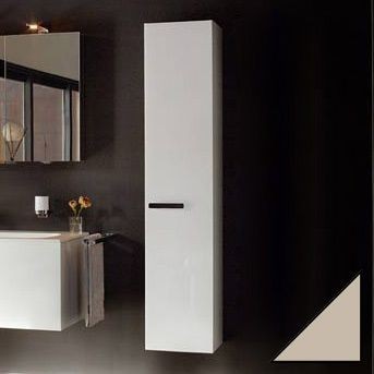 Keuco шкаф - пенал высокий подвесной петли справа, полки, корзина, ящик, royal universe, кашемир арт. 32731 280002