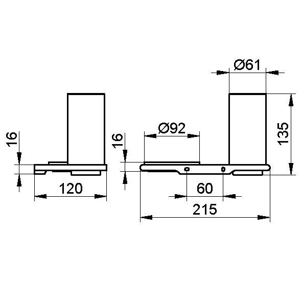 Keuco стакан с мыльницей, edition 400, арт. 11556 019000