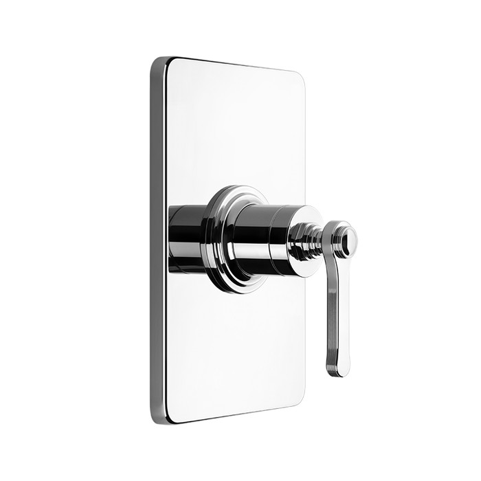 Gessi Смеситель встраиваемый, однорычажный, внешняя часть, Venti20, 65061#031 цвет: хром