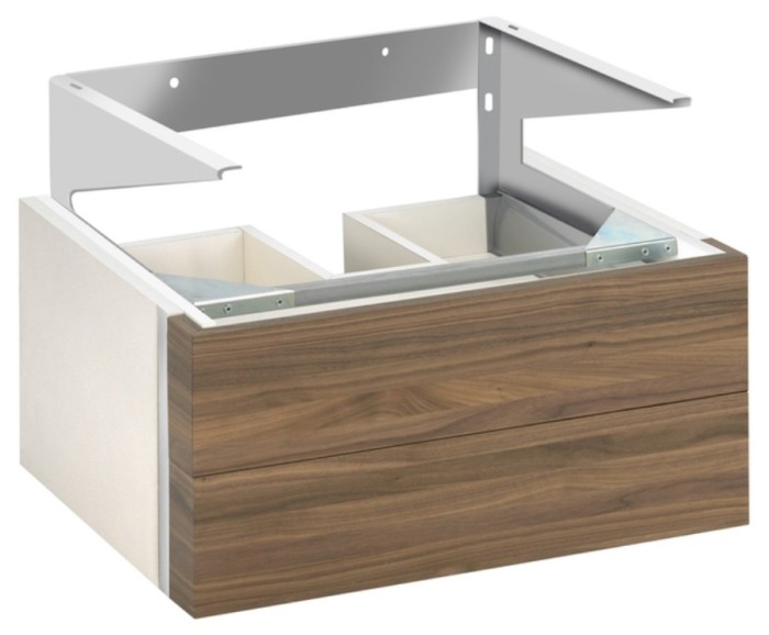 Keuco тумба под раковину 650x315x525 мм 2 ящика, edition 300, арт. 30364 393900