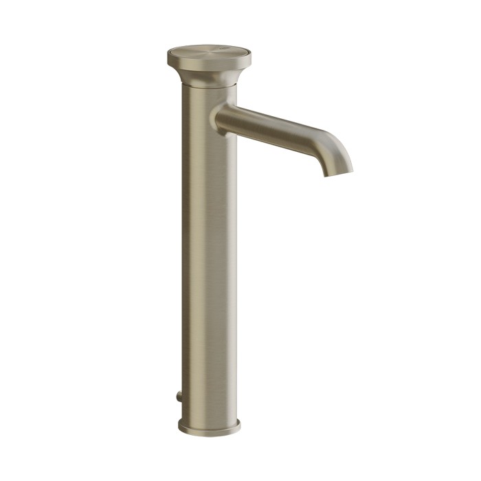 Gessi Смеситель для раковины высокий с донным клапаном, Origini, 66003#149 цвет: finox brushed nickel