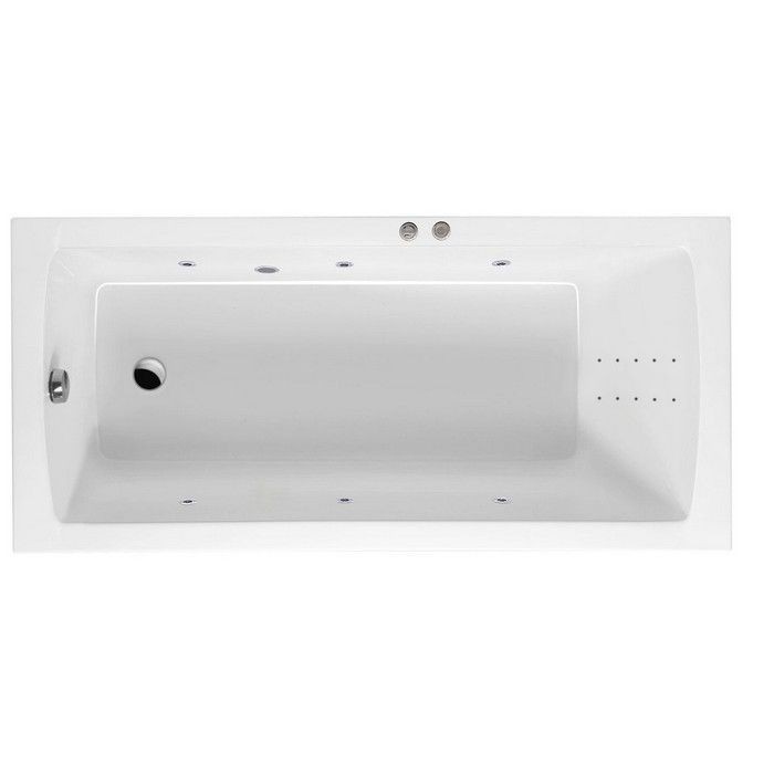 Ванна 160x70 line nano, Excellent Aquaria, хром арт. WAEX.AQU16.LINENANO.CR